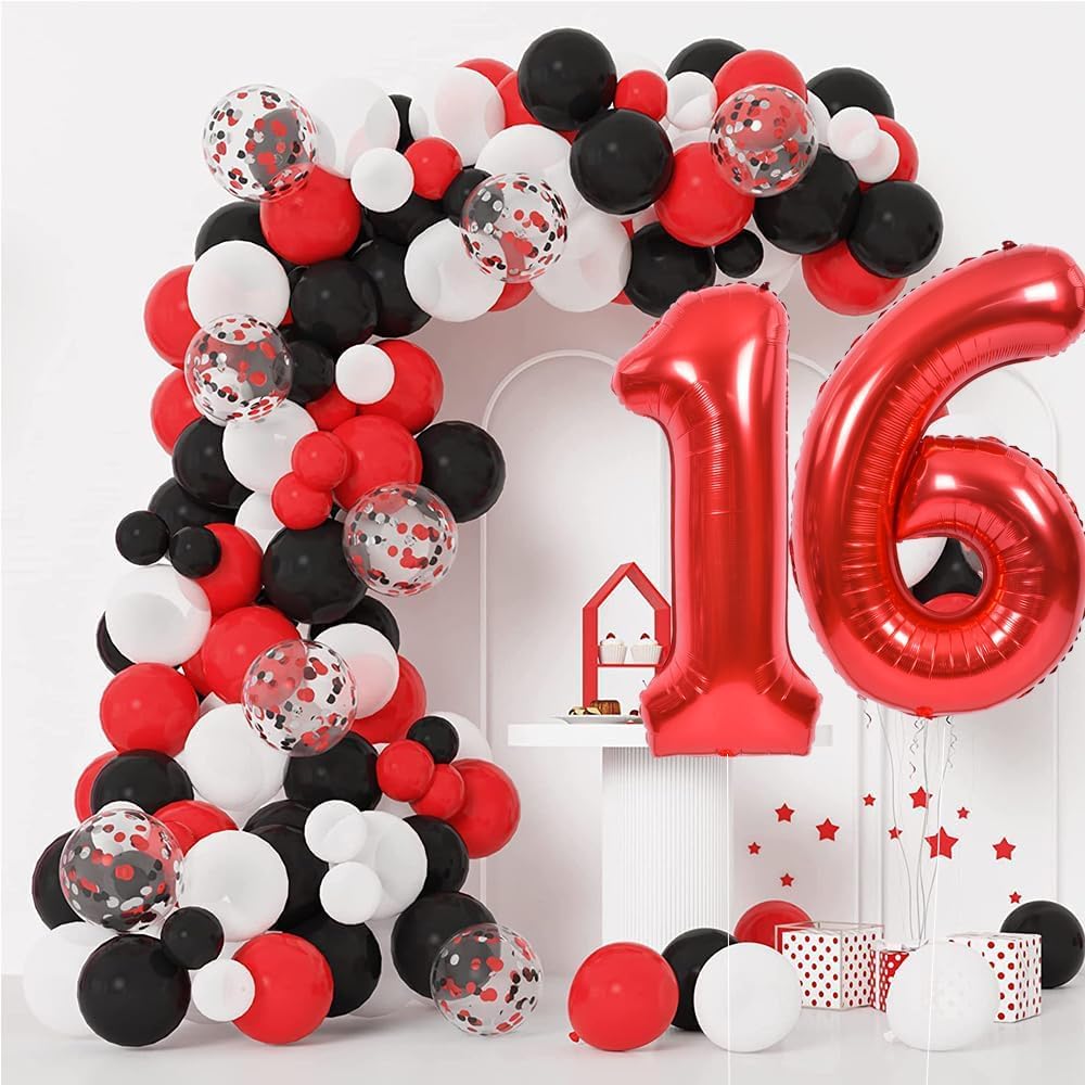 Toniful 40 Inch Large Red Number 70 Balloons Giant Digital 70 Helium Balloons, Foil Mylar Big Number Balloons For 70Th Birthday