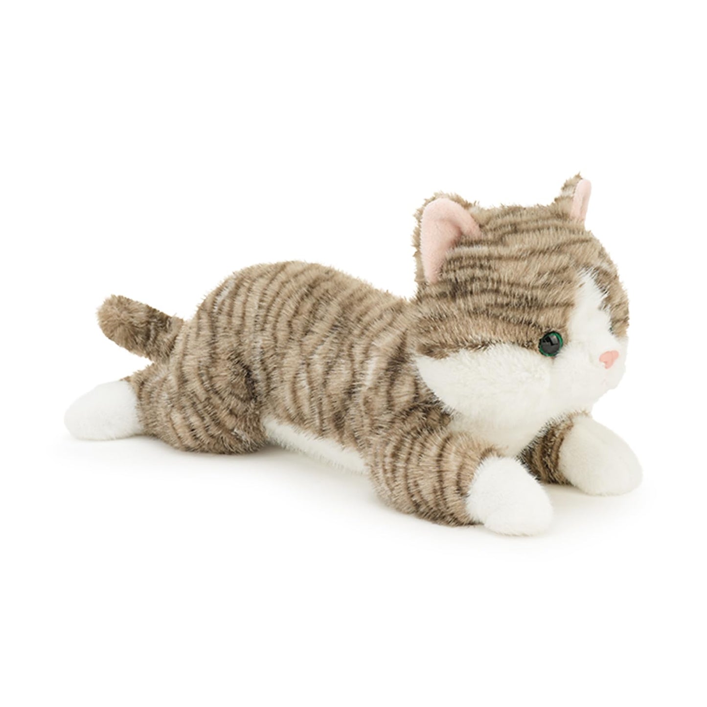 Wanwu World Cat Stuffed Animal Premium Stuffed Cat For Ages 1 And Up Brown 13.5 Inche