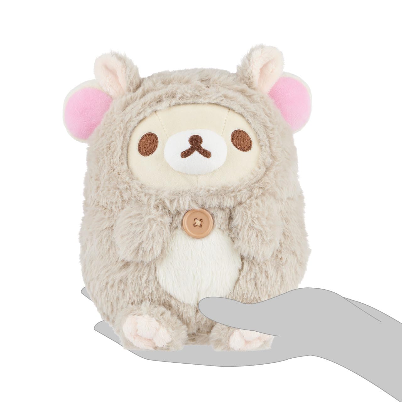 Korilakkuma San-X Original Chinchilla Costume Plush - 9-Inch Plush