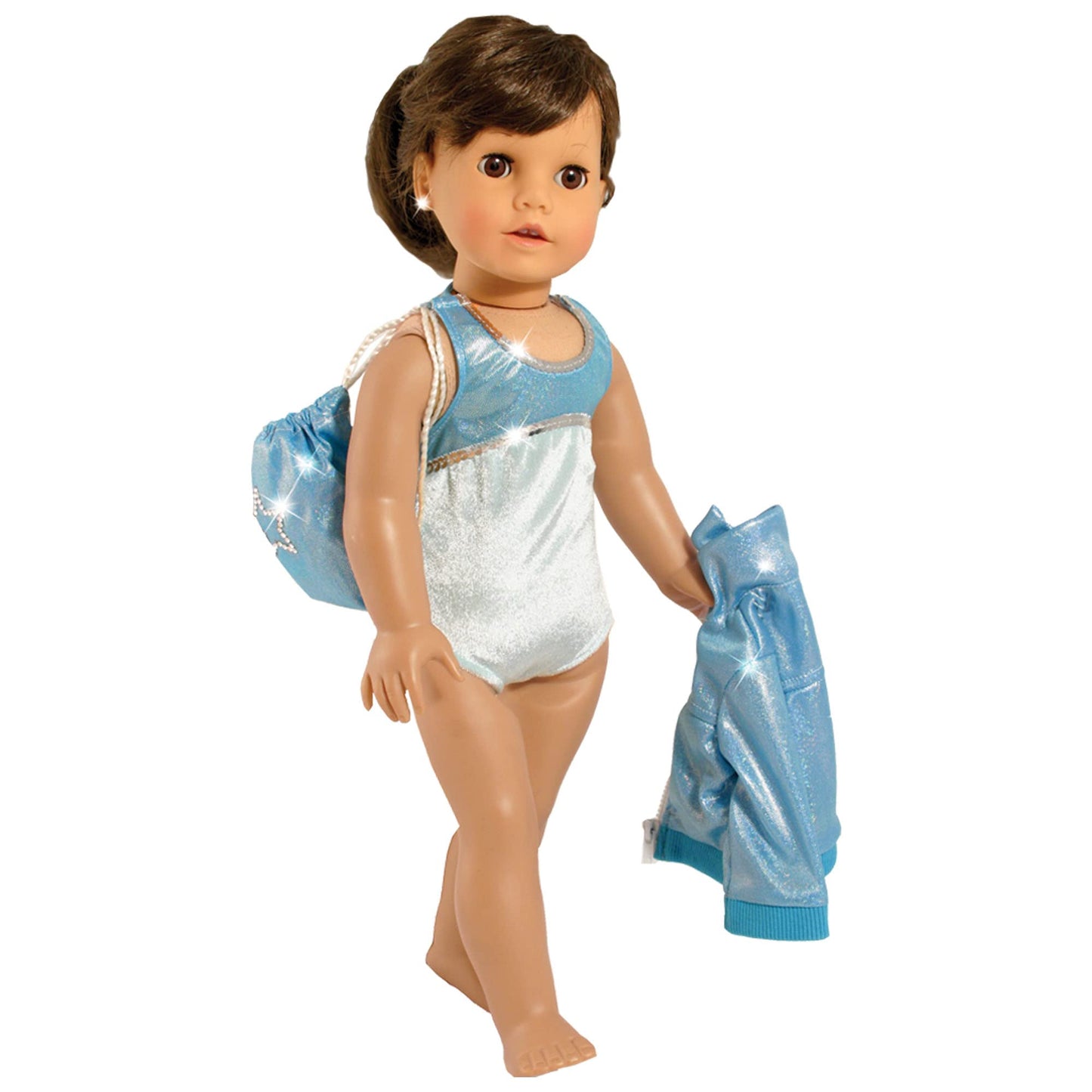 Sophia'S - 18'' Doll - Gymnastics Leotard & Nylon Jacket - Pink