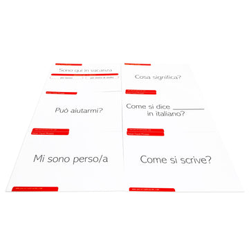 Pat'S Flash Cards 50 Italian Travel Phrases Flash Cards With Conversation Variations