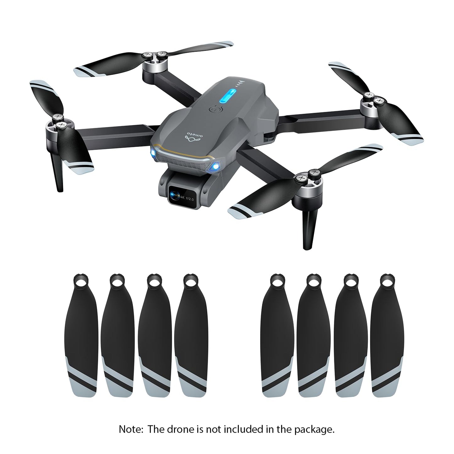 Ameta Drone Propellers Props Blades Spare Part For Ameta S20 Lite Rc Quadcopter Drone