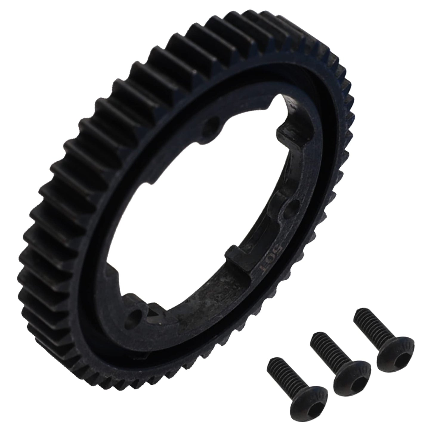 Vgoohobby Steel 50T Spur Gear 1 Mod M1 Main Gear Compatible with Traxxas 1/5 X-Maxx 6S 8S 1/10 Maxx 4S 1/10 E-Revo 2.0 VXL 1/7 X
