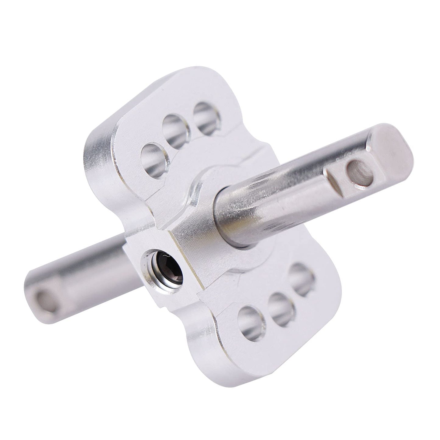 AIMROCK RC Differential Locker Spool Upgrades for Traxxas 1/10 2WD Slash Rustler Stampede Bandit (Silver)