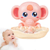 Bath Toys, Elephant Bath Bubble Maker With Music, Magnetic Charging Bubble Machine, Bath Toys For Toddlers 1-3, Toddler Bathtub
