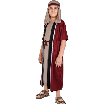 A2Z 4 Kids Boys Xmas Nativity Joseph Costume Fancy Dress - Joseph Costume 6-8