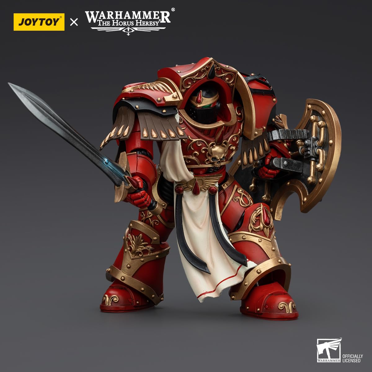 malt-inspiredISE JOYTOY 1/18 Action Figures - Warhammer The Horus Heresy Blood Angels Crimson Paladins Squad Crimson Paladin 1-6 Classic Character Collectible Age 15 and Above