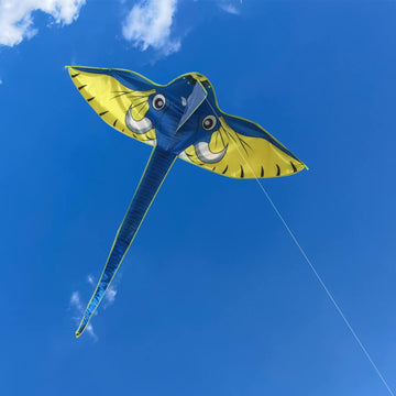 Dingbear 1Pcs Simple Flying Kite, Elephant Kite, Suitable For Children, Outdoor Games And Beach Park Activities