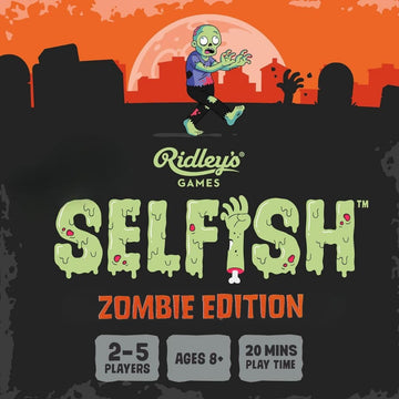 Ridley's Zombie Edition Card Game - Fun Party Game for 2-5 Players, Ages 7+, Multi Color, Model GME028