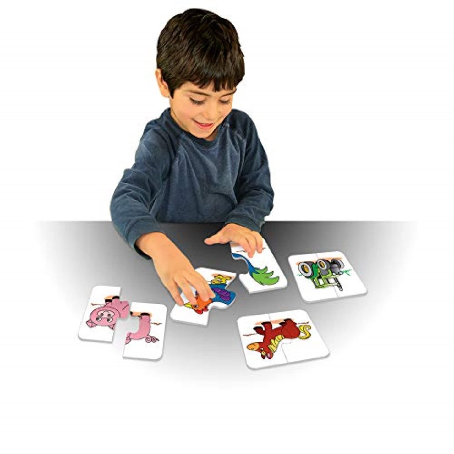 The Learning Journey: My First Match It - On The Farm - 15 Self-Correcting Farming Image Matching Puzzles , White