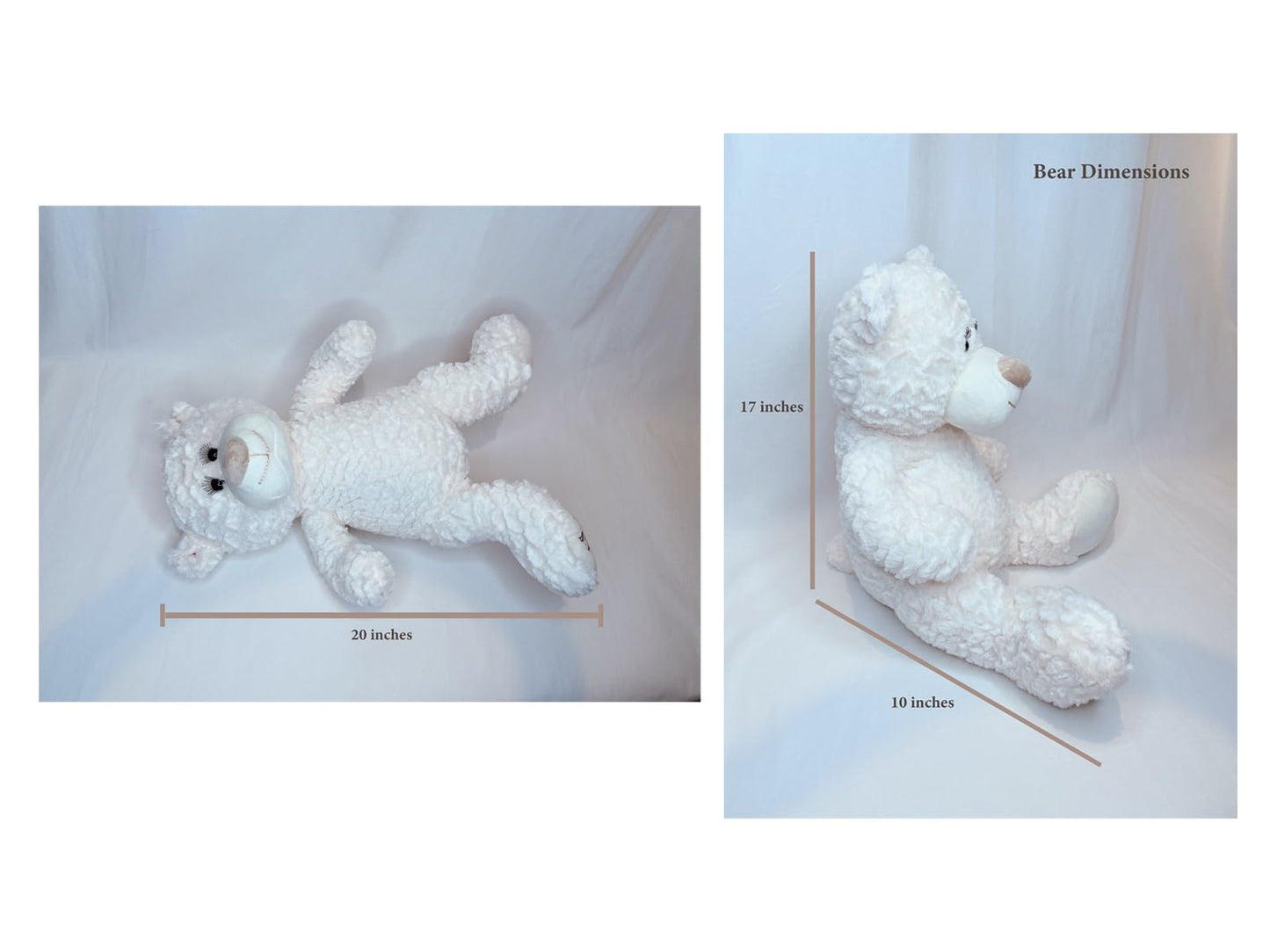 Kinnex Collections Since 1997 20' Quince Anos Quinceanera Last Doll Teddy Bear With Dress (Centerpiece) ~ Arc16831-30 (Rose Gold)