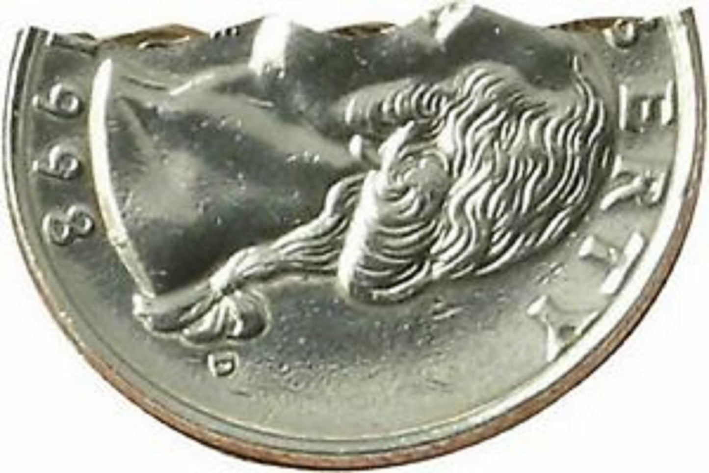 ROY KUEPPERS Magic Trick Coin - Bite Out Quarter for Professional Magicians | Stunning Magic Tricks for mature-themeds | Realistic Magic Coins for Coin Pushers