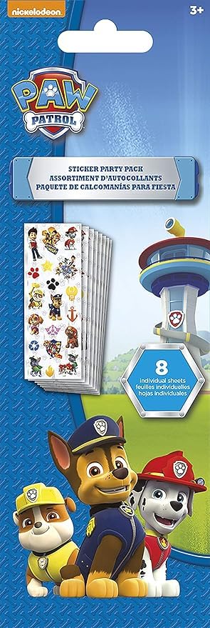 Paw Patrol Party Favors Pack -- Paw Patrol Temporary Tattoos, Party Pack, And More (Skye Paw Patrol Party Supplies For Girls Kids)