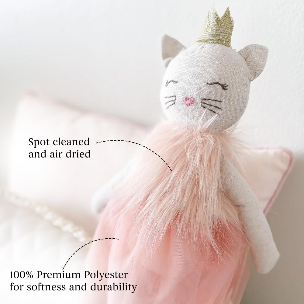 Mon Ami Chloe The Kitty Princess Stuffed Doll - 15 , Cat Stuffed Toy, Soft & Cuddly, Use As Toy Or Nursery Room Decor, Great G
