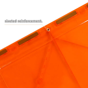 Neoformers 6 Piece Magnetic Tiles Set Large Square Shape Magnet Building Block Construction Toy Stem Learning Kit Educational Pl