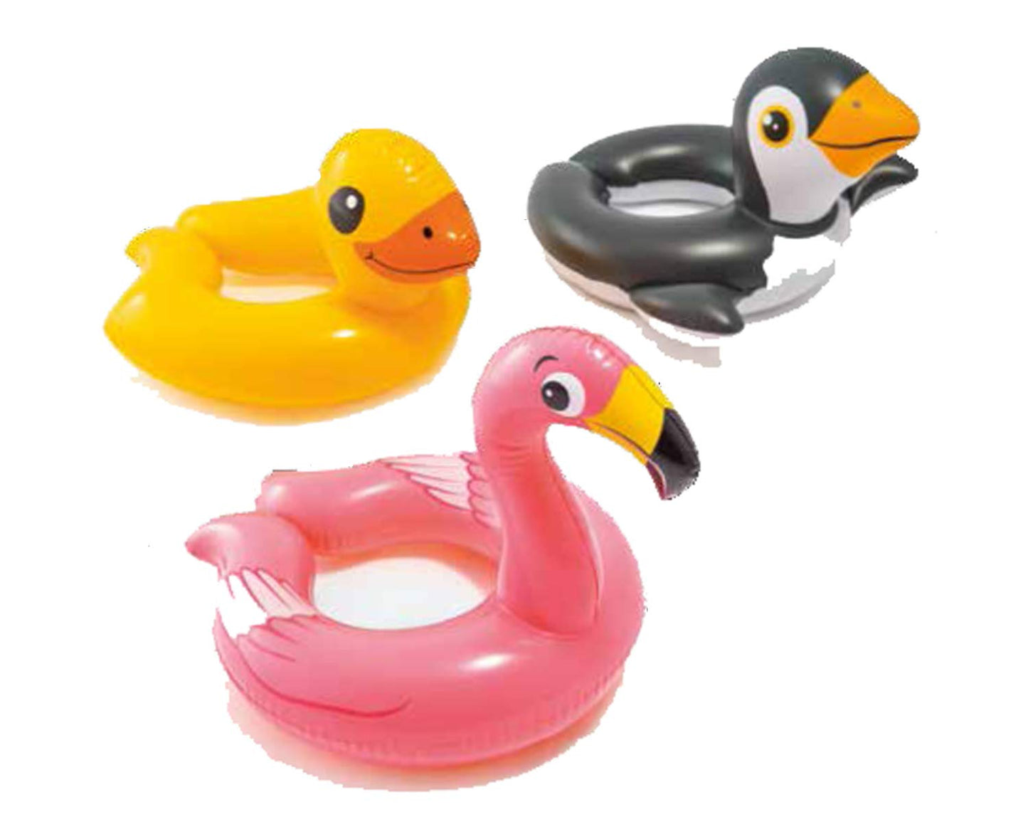 The Wet Set 59220Ep 24' X 22' Animal Split Swim Rings Assorted Styles