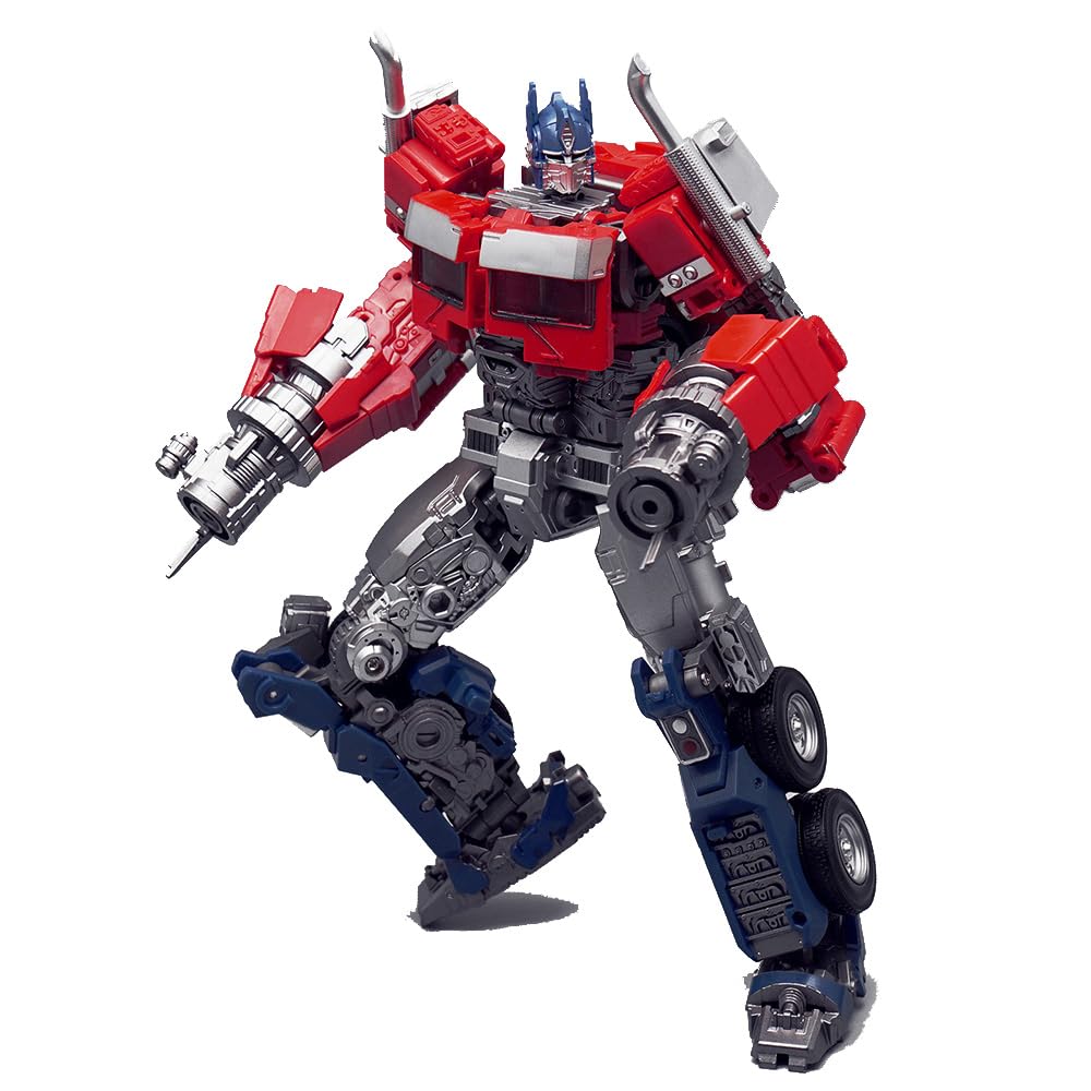 WAIKYTOY Deformation Robot Toy Action Figure, 7.9 Inches, ABS & Alloy, Blue/Red, Model MHM-01, Gifts for Ages 6+
