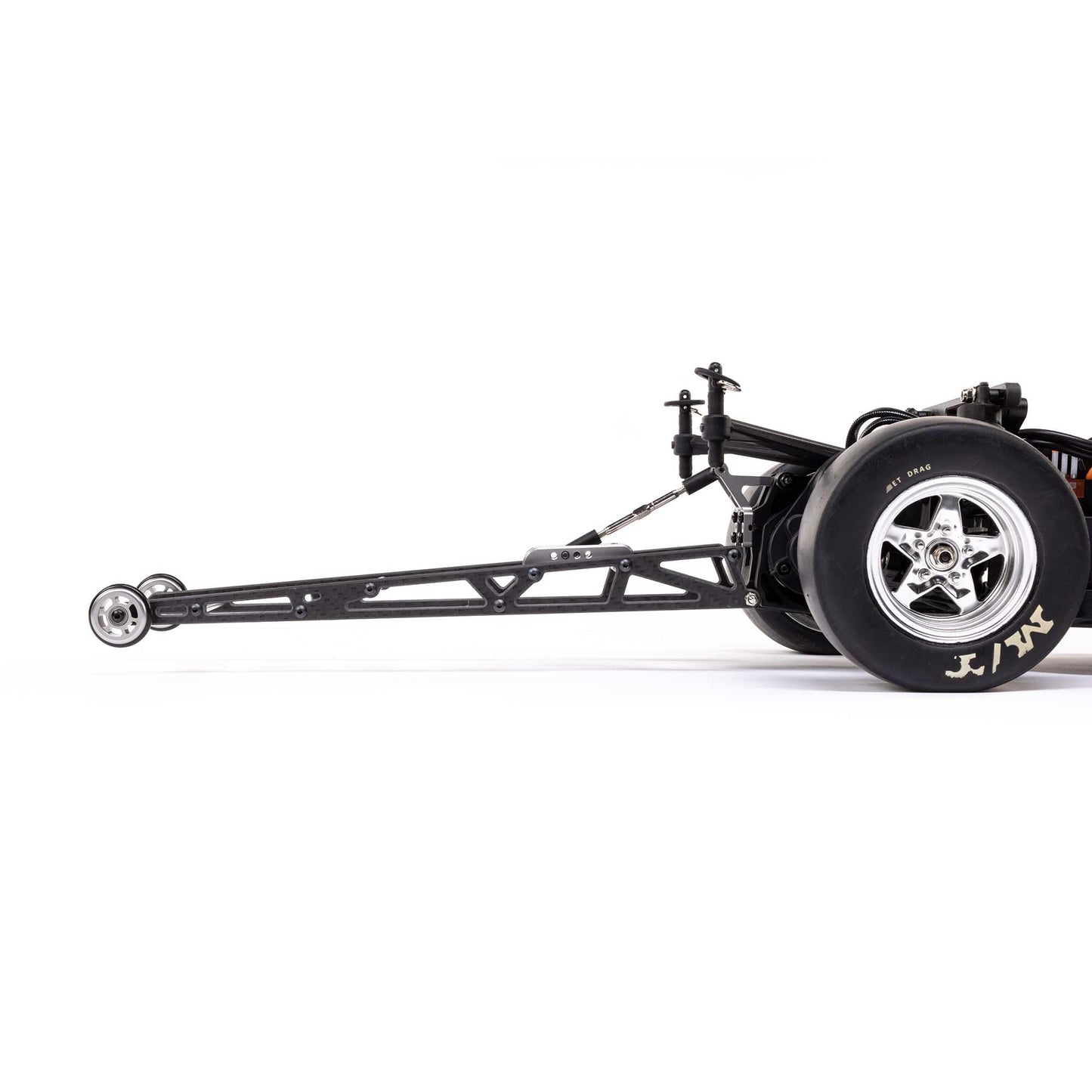 Losi Carbon Wheelie Bar Complete 22S Drag LOS331017 Electric Car/Truck Option Parts