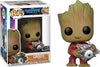 Funko - 24878 Guardians Of The Galaxy 2-Groot W/Cyber Eye Exclusive Multi-Coloured Figure