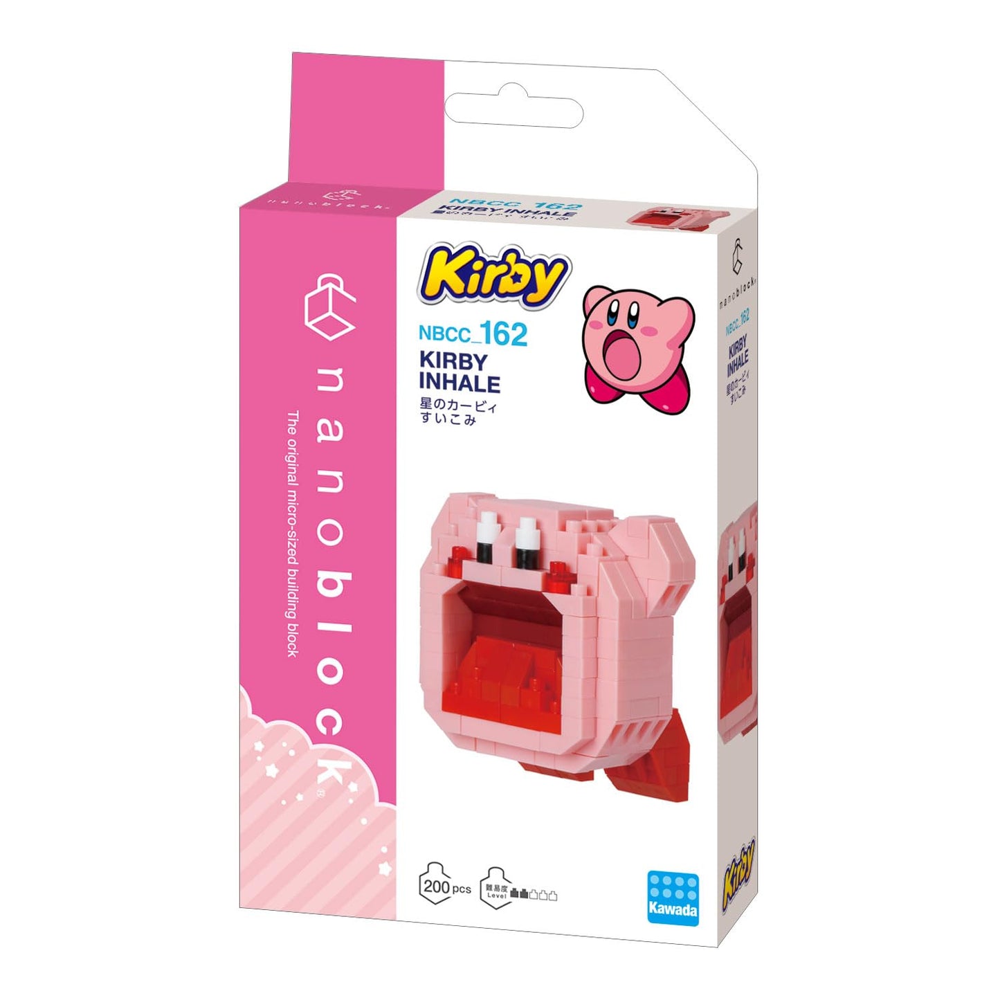 Nanoblock - Kirby - Inhaling Kirby, Character Collection Series Building Kit