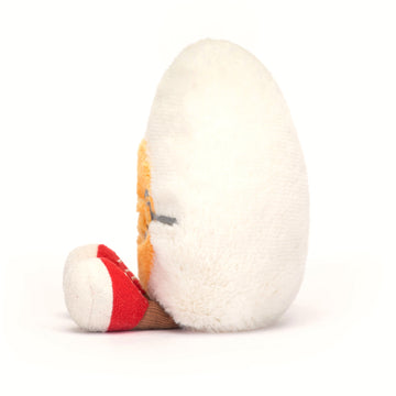 Jellycat Amuseables Boiled Egg Geek Stuffed Toy Small 5.5 inches - Food Plush - Fun Gift Idea