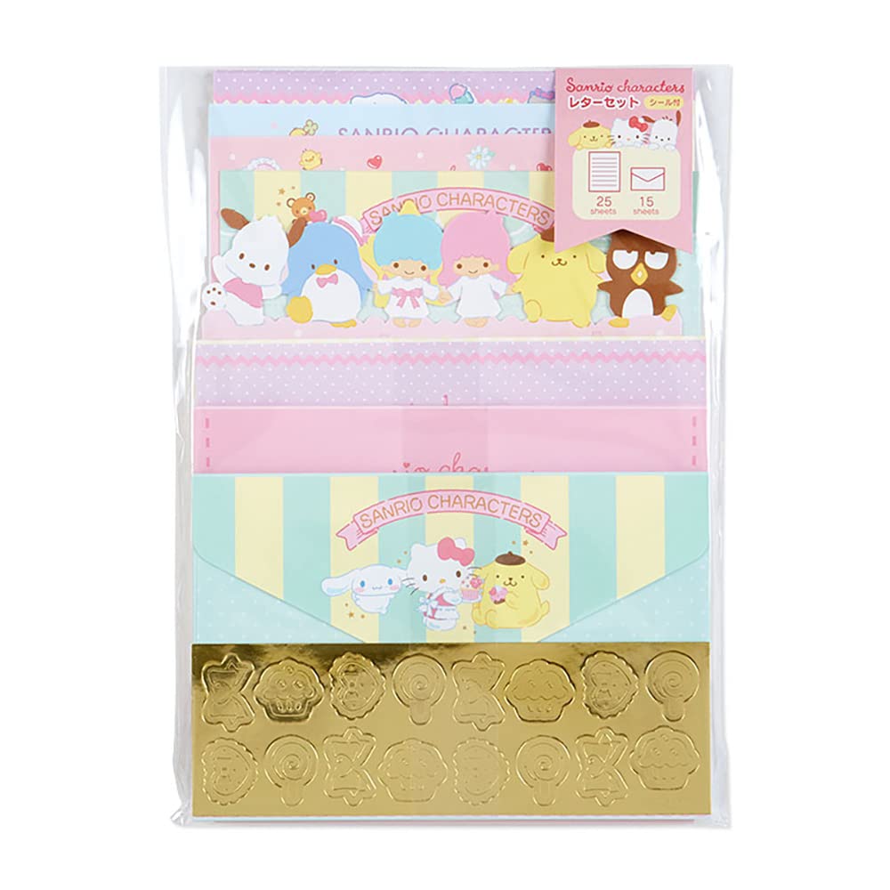 Sanrio Characters Letter Set