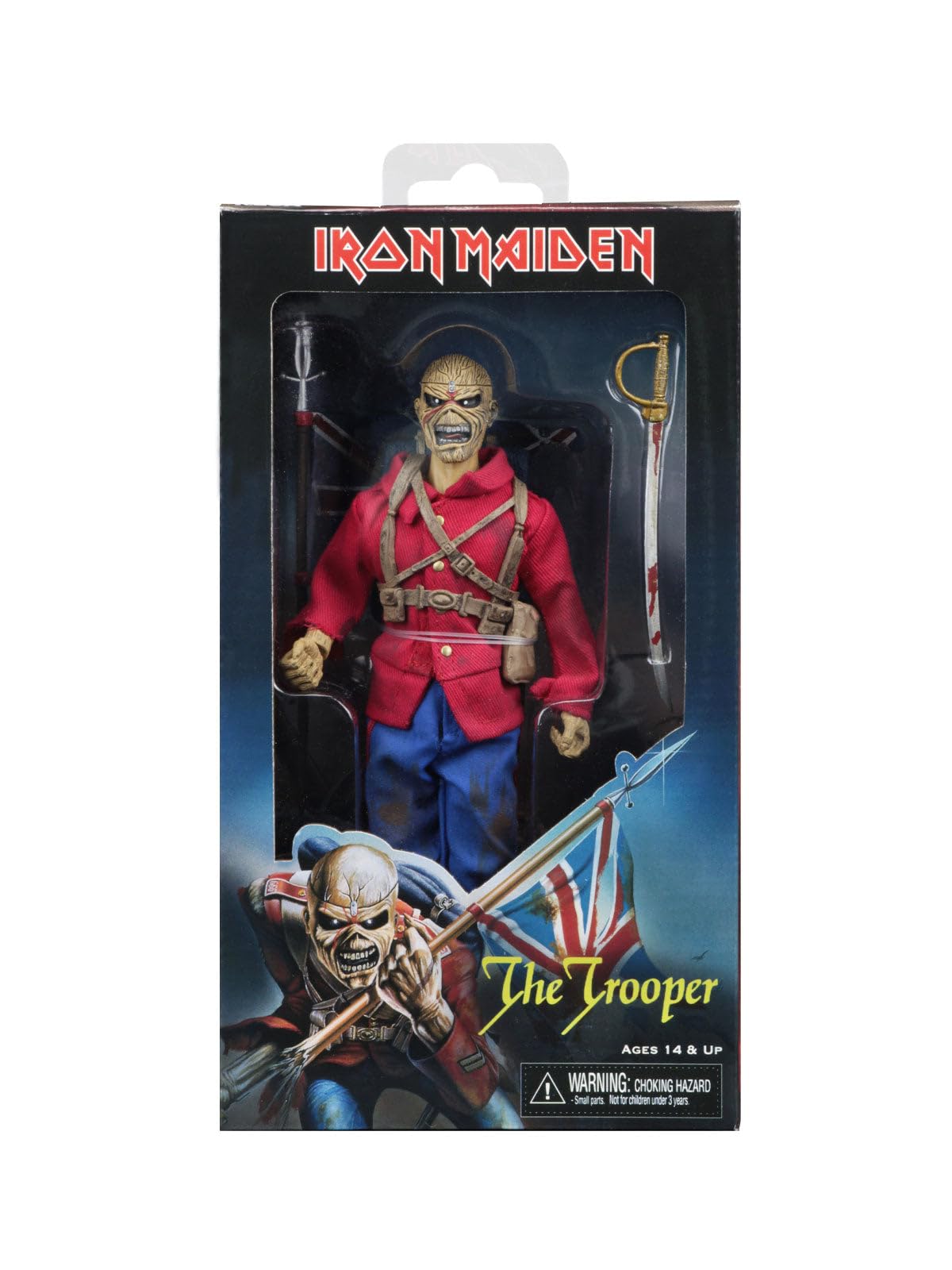 Neca Iron Maiden - Trooper 8' Clothed Action Figure