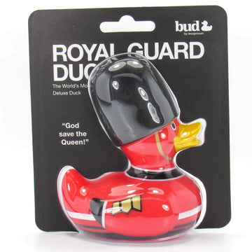 Royal Guard Rubber Duck By Bud Ducks | Elegant Gift Packaging - 'God Save The Queen!' | Child Safe | Collectable