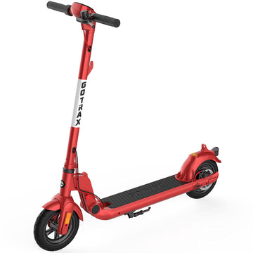 Gotrax GKS Electric Scooter for Kid Ages 6-12, Max 4 Miles Range and 7.5 Mph Speed, 6 Solid Rubber Wheels UL2272 Certification,