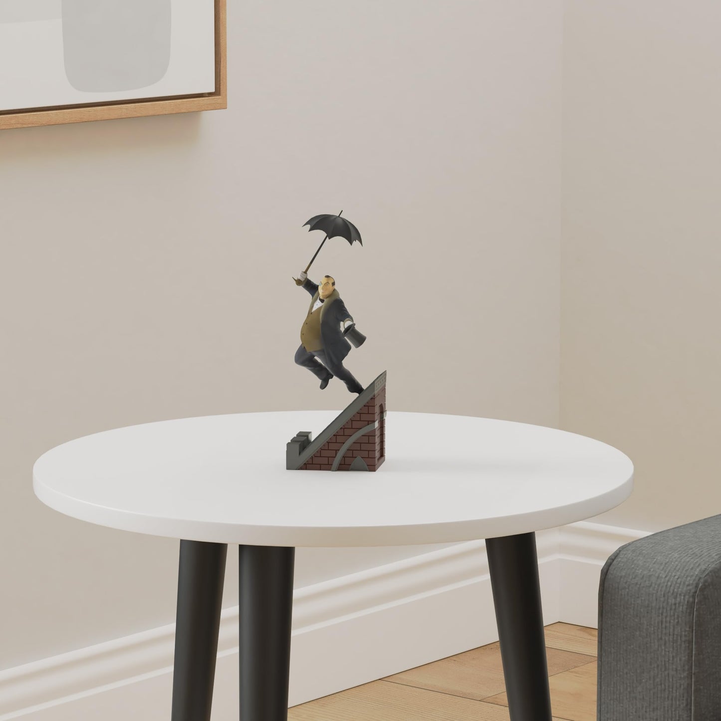 Batman Rogue Gallery The Penguin Multi-Part Statue, Multicolor