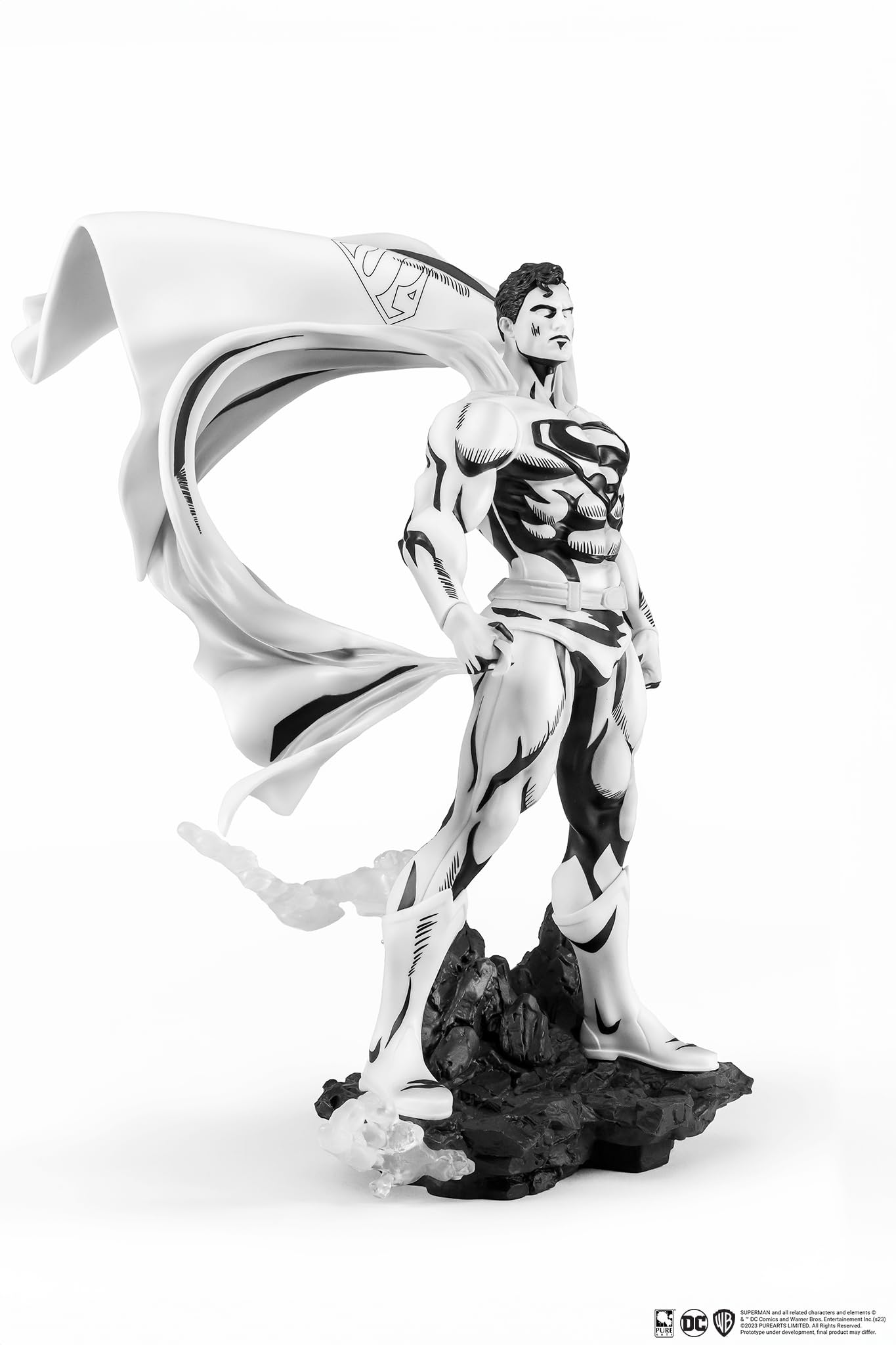 Sdcc 2024 Superman B&W Px Pvc 1/8 Statue