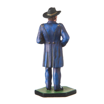 Danila-Souvenirs Tin Soldier Usa Civil War Northerners General Ulysses Grant Hand Painted Metal Sculpture Miniature Figurine 54Mm #Cw01