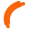 TechConnext Hot Wheels Compatible 90 Degree Banked Turn Track - Orange