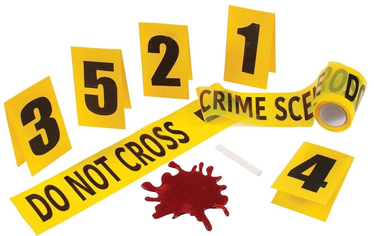 Crime Scene Kit Halloween D cor