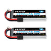 HRB 2PCS 3S Lipo Battery 4000mAh 11.1V 60C RC Lipo Batteries for RC Airplane, RC Helicopter, RC Car, RC Truck, RC Boat