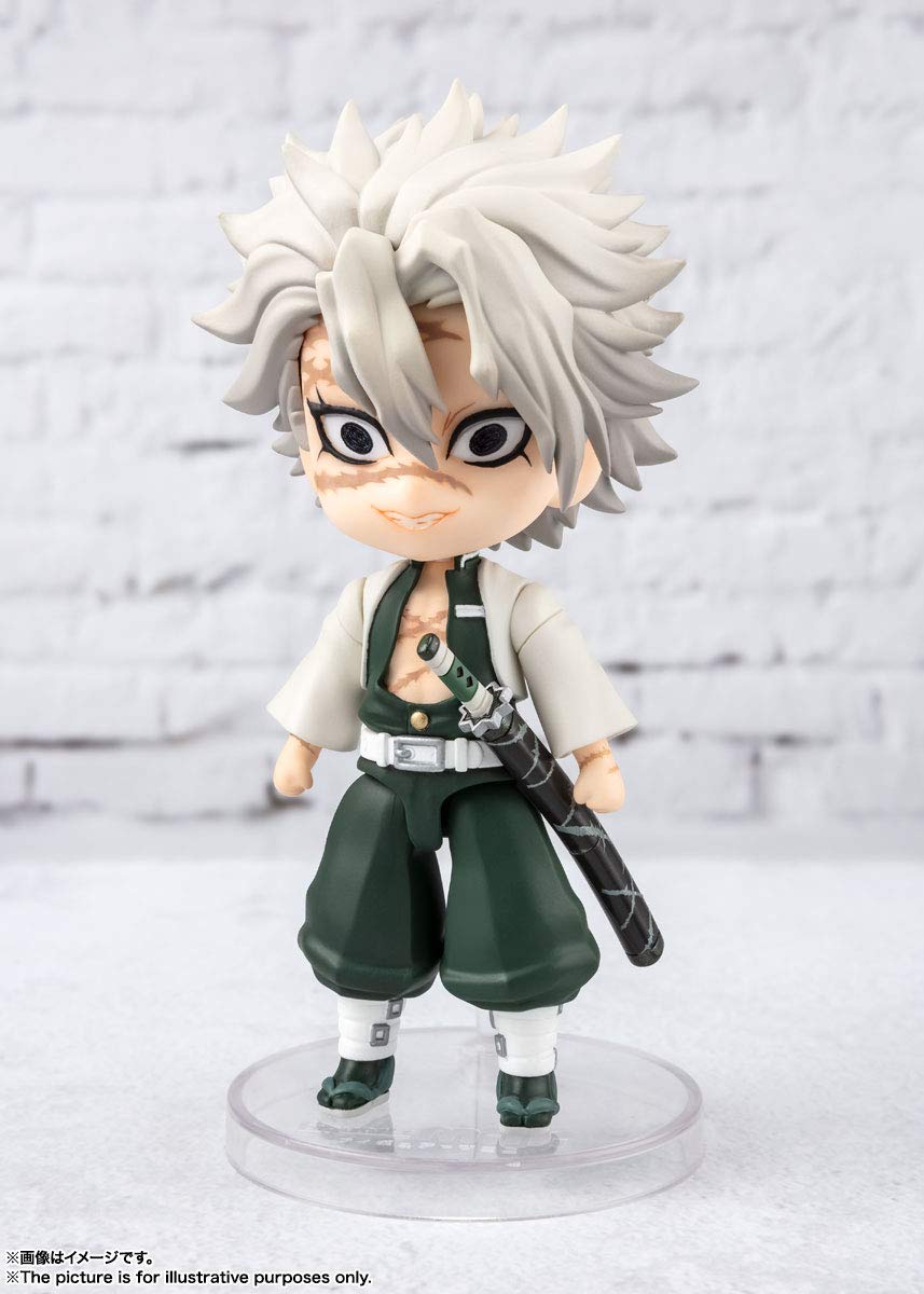 Tamashii Nations - Demon Slayer: Kimetsu No Yaiba - Shinasugawa Sanemi, Bandai Spirits Figuarts Mini Action Figure