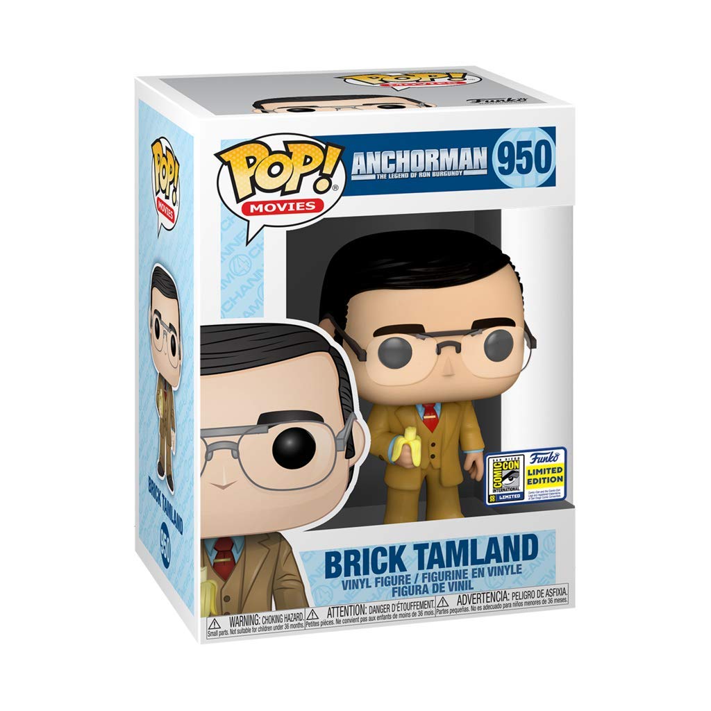 Funko Pop! Movies #950 Anchorman Brick Tamland (2020 Summer Convention Exclusive)