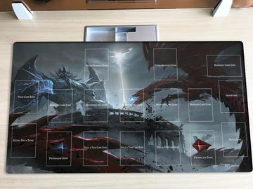 New Mlikemat Playmat Obelisk The Tormentor Tcg Ccg Ocg Trading Card Game Mat With Zones + Free Bag (Zd014-892-A)