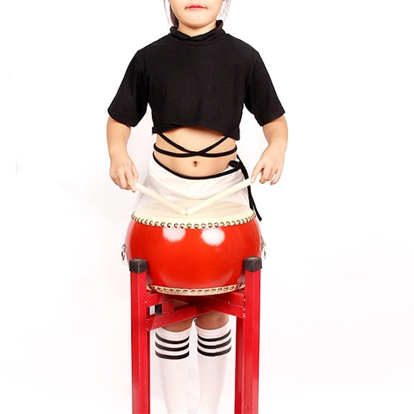 Dsqstmr Drums Percussion Chinese Drum Hand Tambourine Taiko Bongos Musical Gifts Instruments For Kids Sensory Learning Set Littl