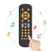 Koesmg Baby Tv Remote Control Toy With Light And Sound, Early Educational Music Toy With English/French/Spanish, Gift Toy For 6