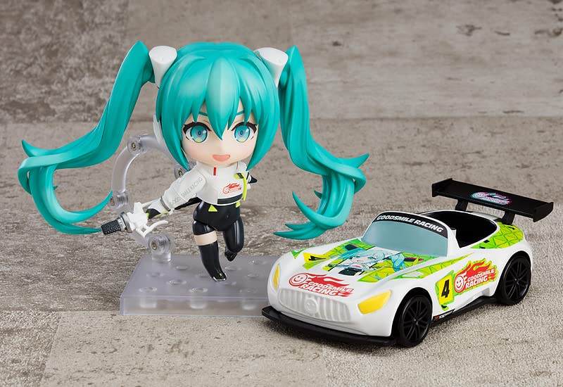 Good Smile Hatsune Miku Gt Project: Racing Miku (2022 Ver.) Nendoroid Action Figure, Multicolor