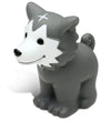 Dollibu Wolf Bath Buddy Squirter – Floating Wolf Rubber Bath Toy, Fun Water Squirting Bathtime Play For Toddlers, Cute And Soft Wild Life Animal Toy For The Bathtub, Beach, And Pool For Girls And Boys