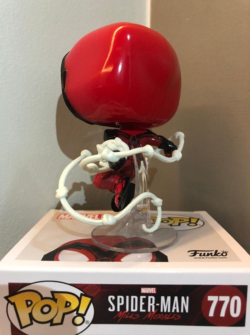 Funko Pop! Games: Marvel’S Spider-Man: Miles Morales - Miles Red Suit