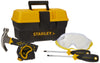 Stanley Jr. - Tool Box And 5 Pcs Set Of Tools, Tool Set Ages 5+ (Tbs001-05-Sy), Mixed