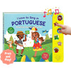 I Love To Sing In Portuguese: Brazilian Nursery Rhymes, Musical Baby Sound Books For Toddlers 1-3, Portuguese Baby Books, Brazil