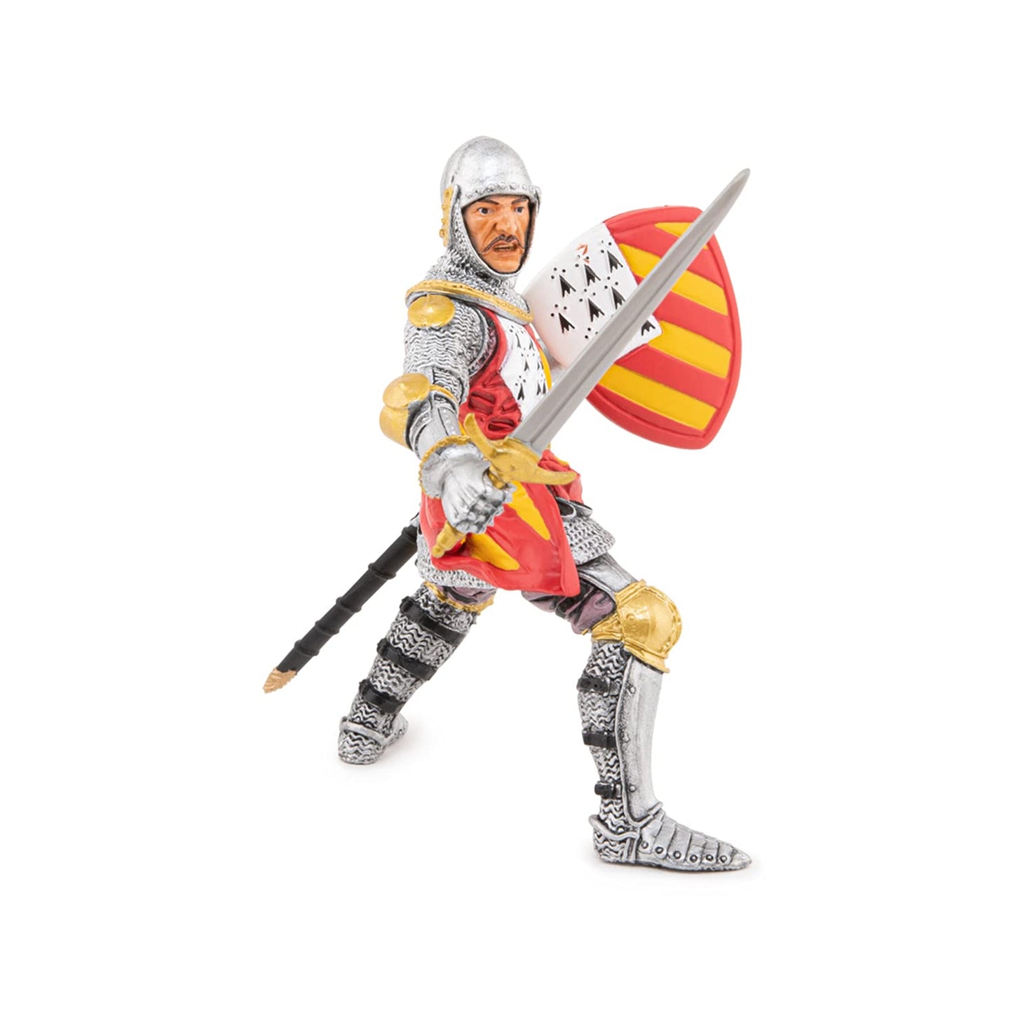 Papo -Hand-Painted - Figurine -Medieval-Fantasy -Tournament Knight -39800 - Collectible - For Children - Suitable For Boys And Girls - From 3 Years Old