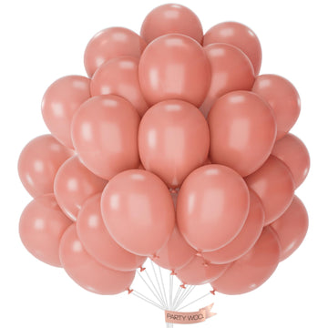 Partywoo Blush Pink Balloons, 50 Pcs 12 Inch Boho Pink Balloons, Pink Balloons For Balloon Garland Or Balloon Arch As Party Decorations, Birthday Decorations, Girl Baby Shower Decorations, Pink-F01