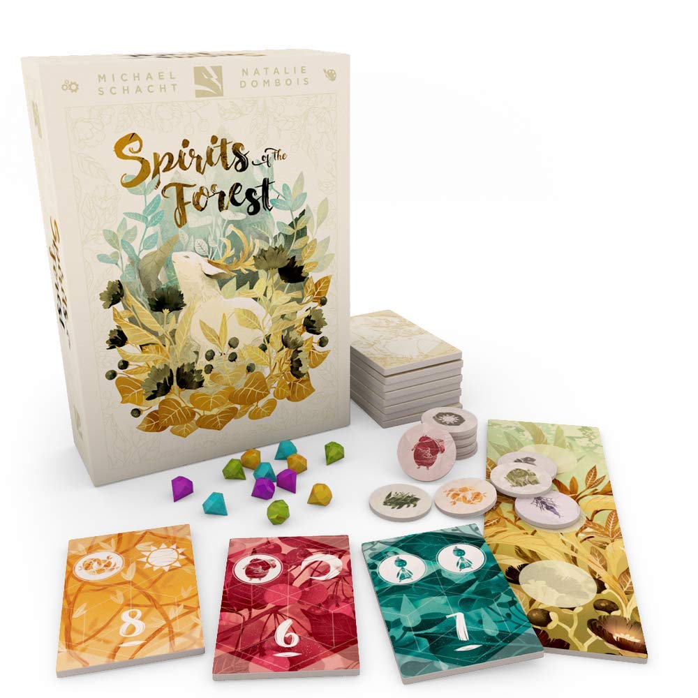 Thundergryph Games Spirits of The Forest Board Game | Abstract Strategy Game | Open Drafting and Set Collection Game for Adults