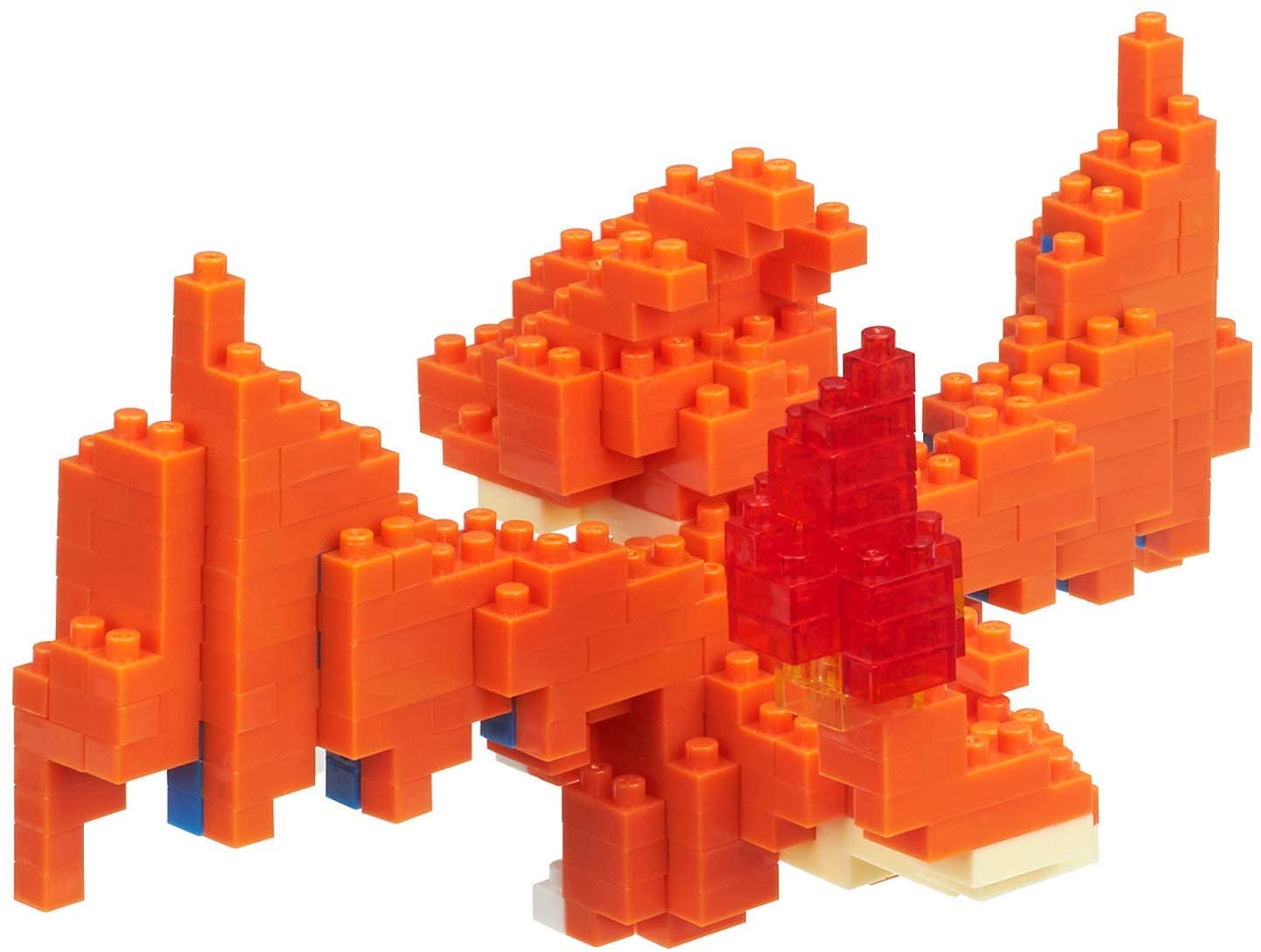 Nanoblock - Pokemon - Mega Charizard Y, Pokemon Series Building Kit 6.0×10.8×7.6:Cm