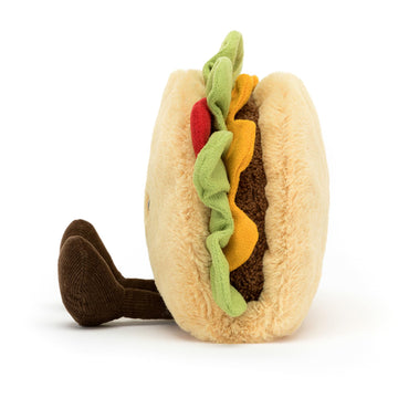 Jellycat Amuseables Taco Plush Toy - 6.5 inches, Soft Polyester, Fun Gift